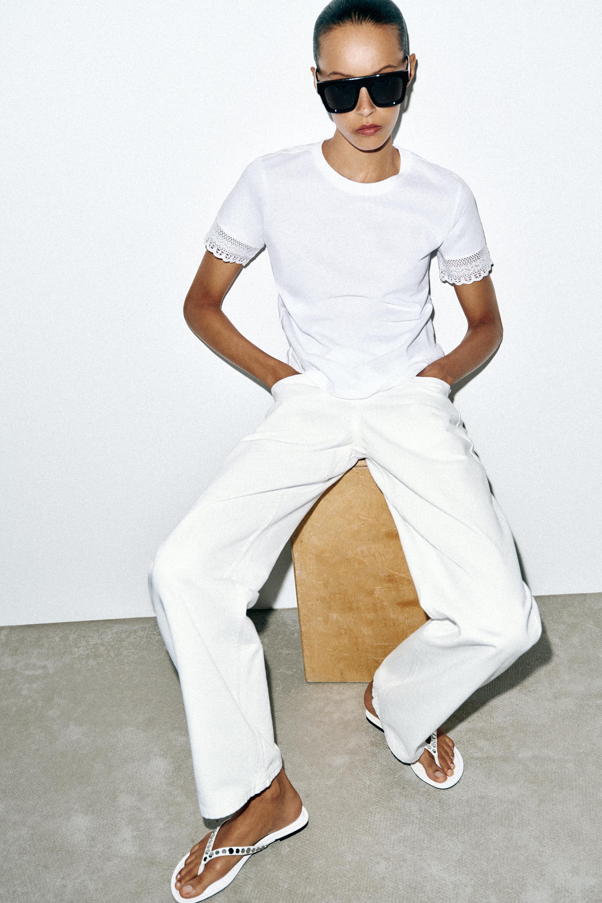 TRIMMED SHORT SLEEVE T-SHIRT